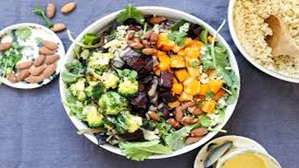 Quinoa/Roasted Veg Bowl